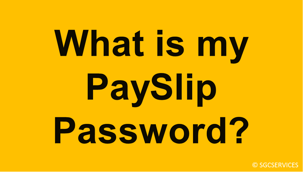 Payslip password